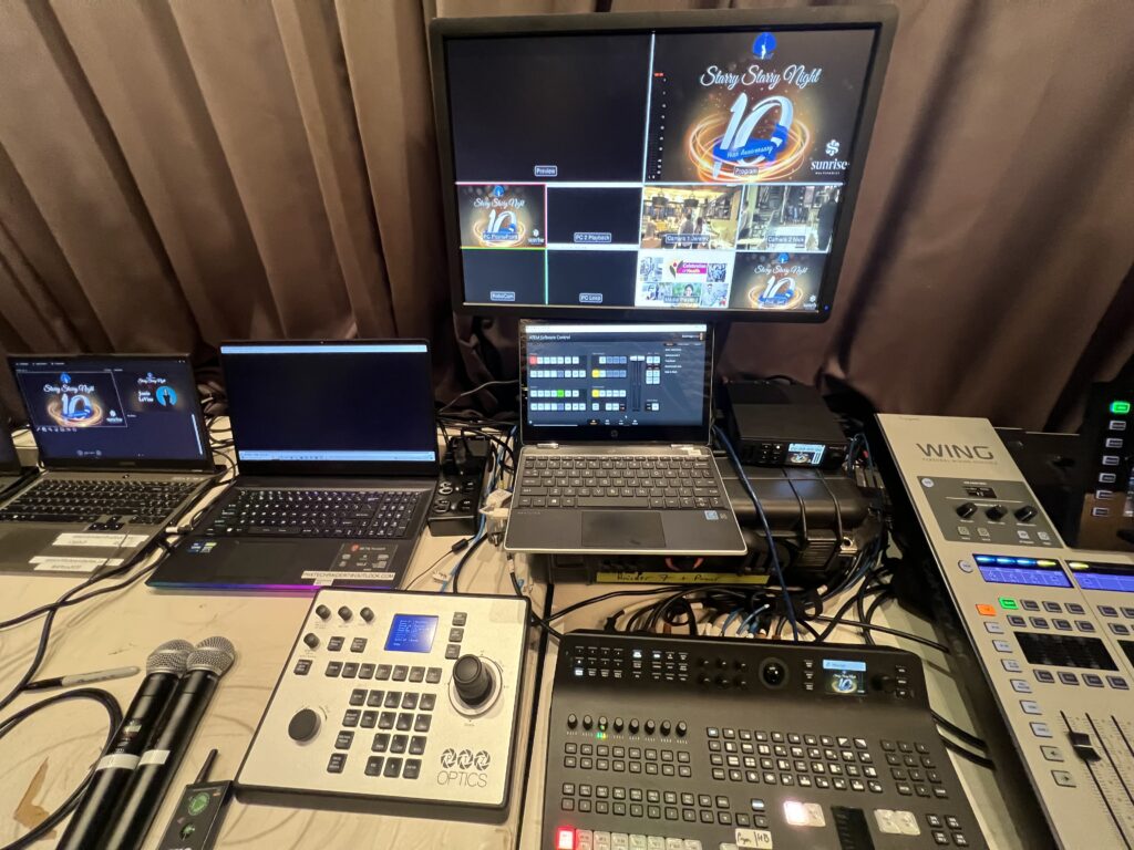 Audio Visual Tech Table