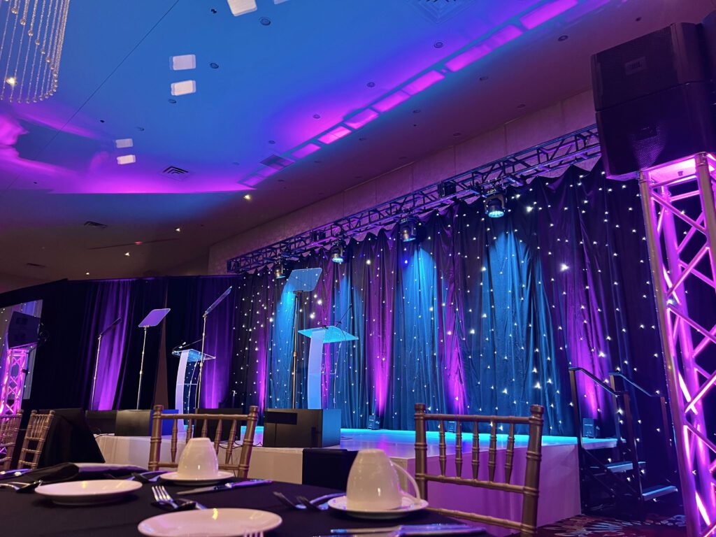 Governor's Ballroom Event Set