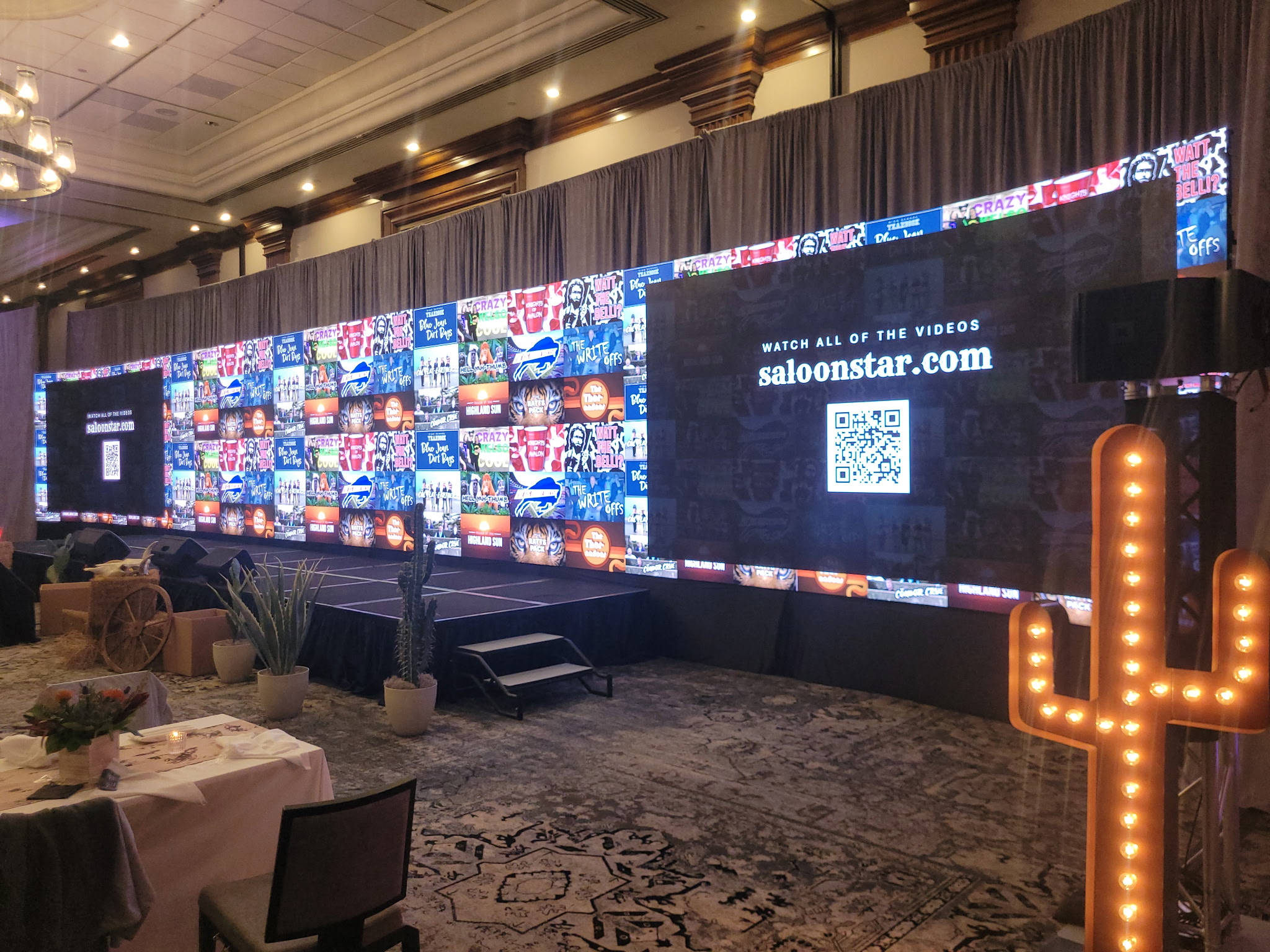 LED Wall at Arevon with specific Video Format